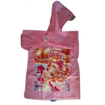 Zeel Barbie Princess Raincoat Pink Size 22"